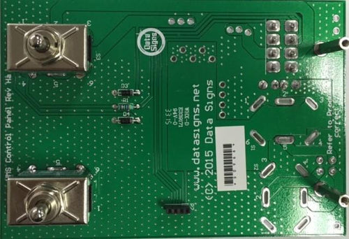 VMS Control Panel Rev C. (No STR switches)